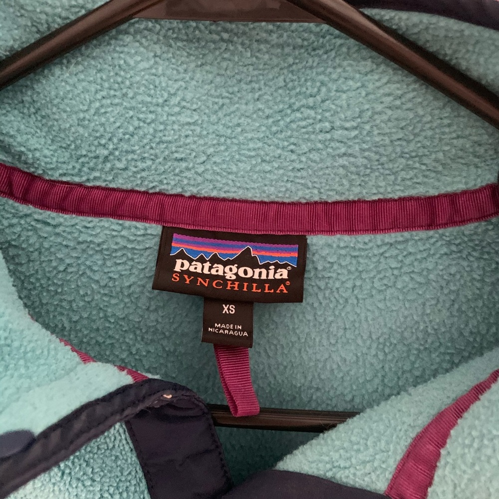 Patagonia synchilla snap t pullover fleece